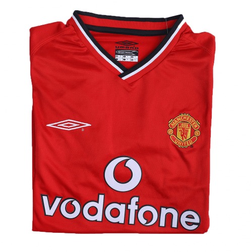 KEANE #16 Retro Manchester United Home Jersey 2000/02