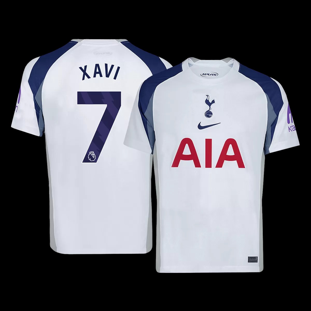 XAVI #7 Tottenham Hotspur Home Jersey 2025/26