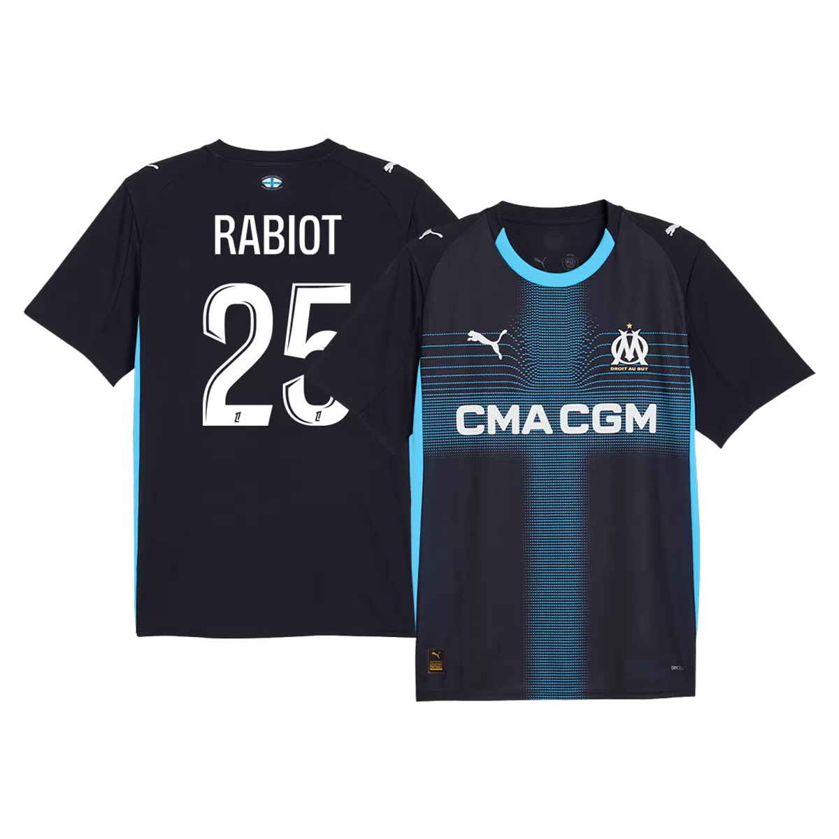 RABIOT #25 Marseille Away Jersey 2025/26