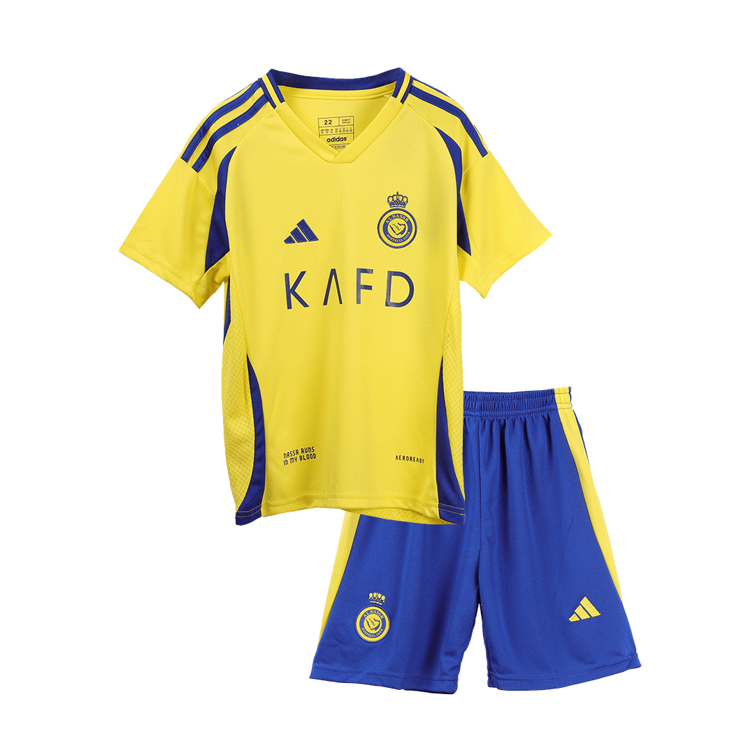Kids Al Nassr Home Kit 2024/25