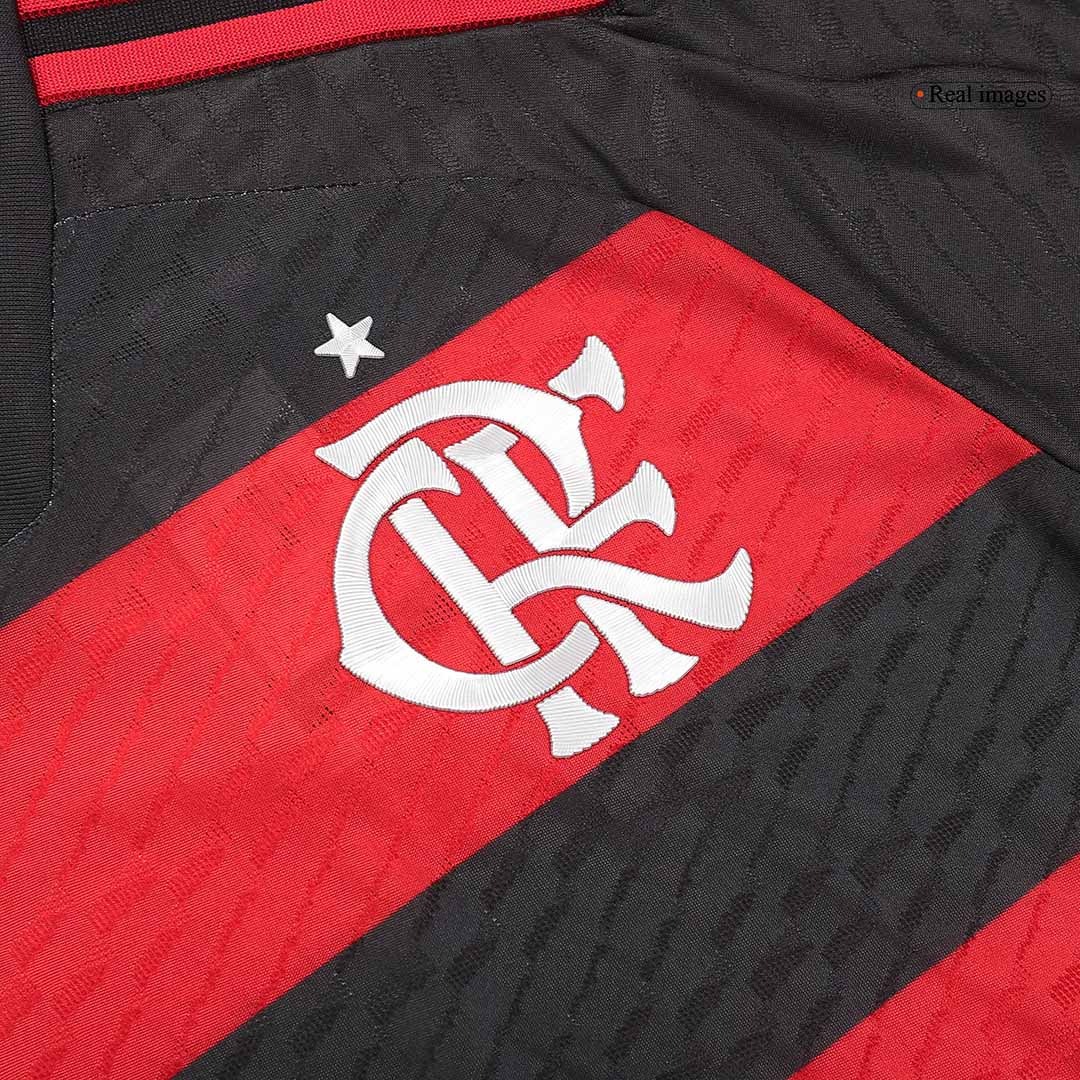 CR Flamengo Home Match Jersey Player Version 2024/25