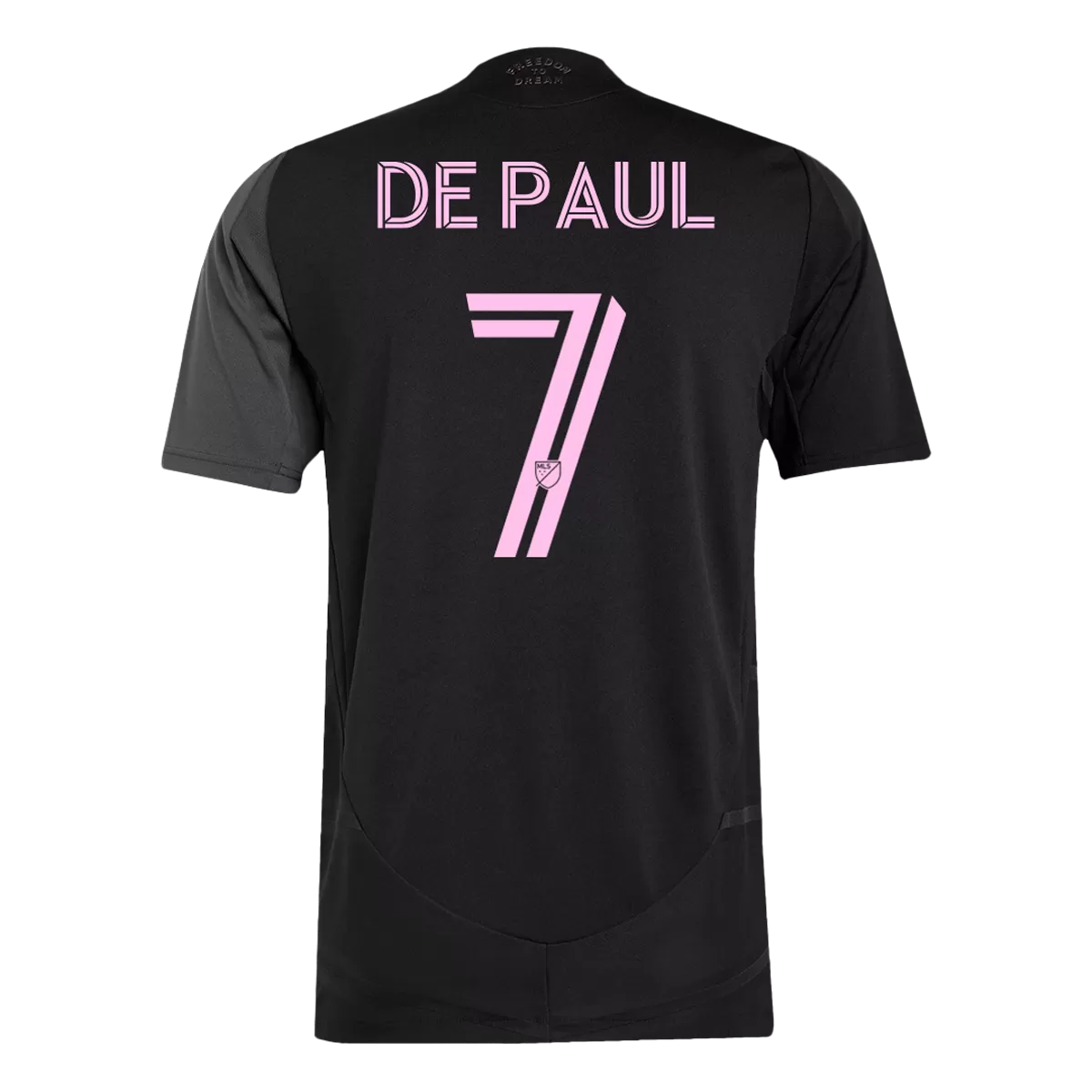 DE PAUL #7 Inter Miami Away Match Jersey Player Version 2025