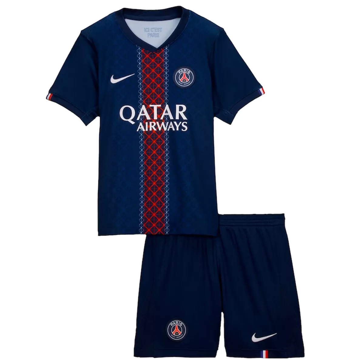 Kids PSG Home Jersey Full Kit 2025/26