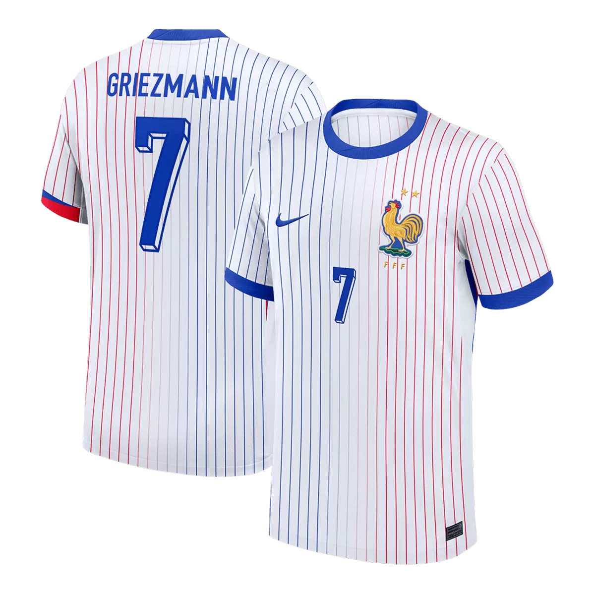 GRIEZMANN #7 France Away Jersey 2024