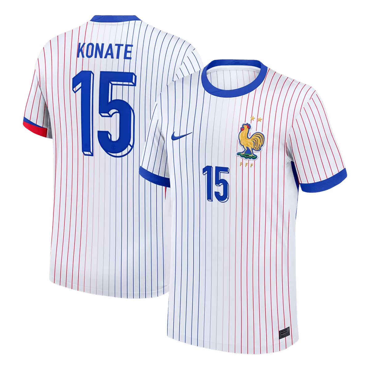 KONATE #15 France Away Jersey 2024