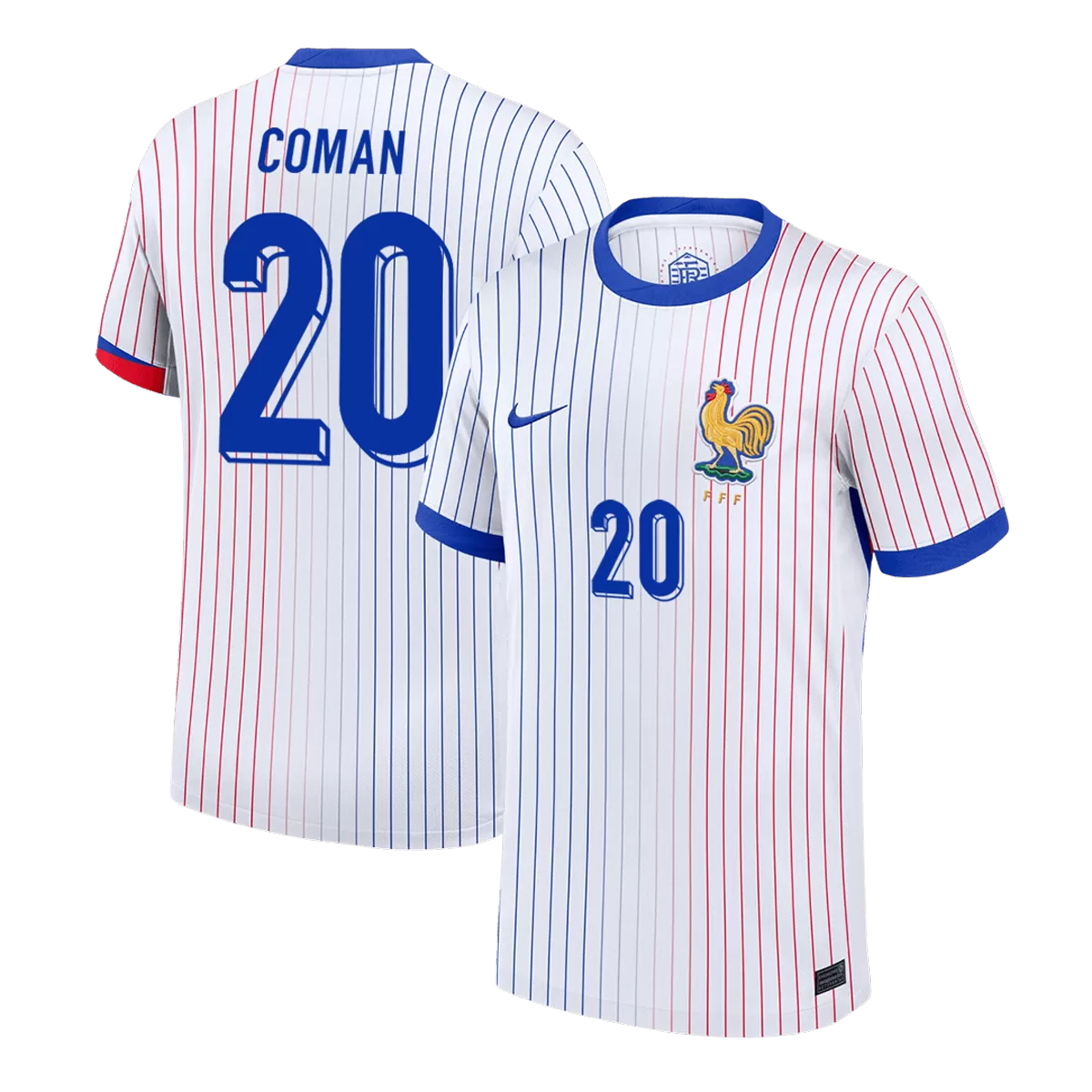 COMAN #20 France Away Jersey 2024