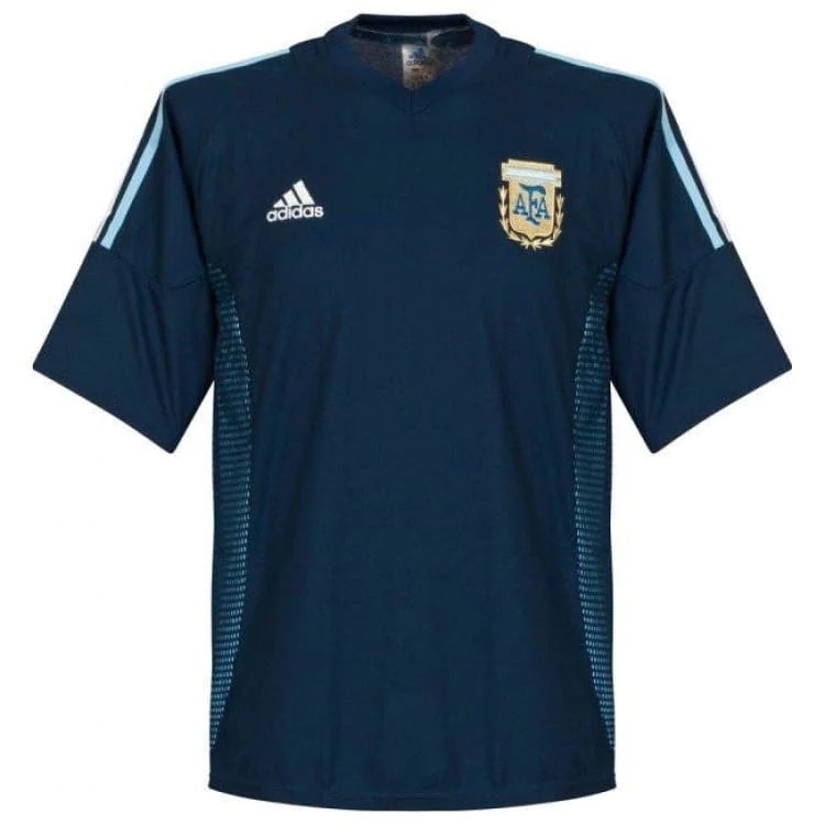 BATISTUTA #9 Retro Argentina Away Jersey World Cup 2002