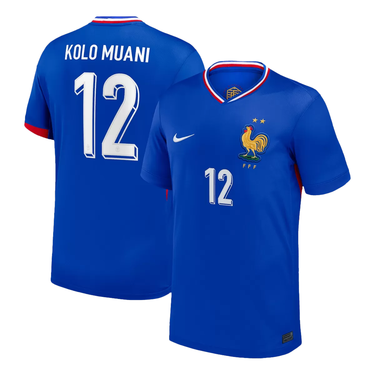 KOLO MUANI #12 France Home Jersey 2025