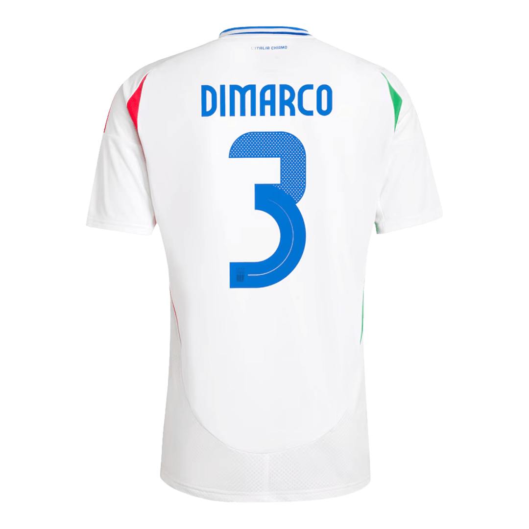 [Super Replica] DIMARCO #3 Italy Away Jersey Euro 2024