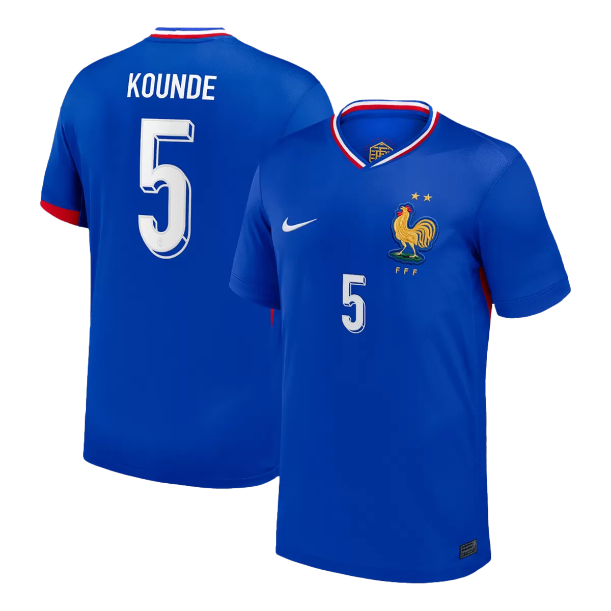 KOUNDE #5 France Home Jersey 2025