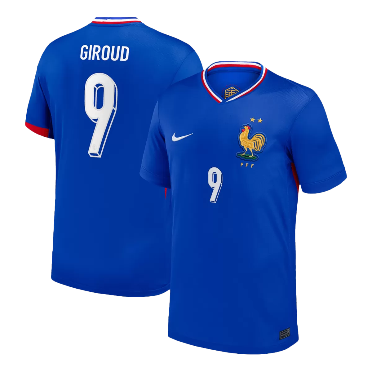GIROUD #9 France Home Jersey 2025