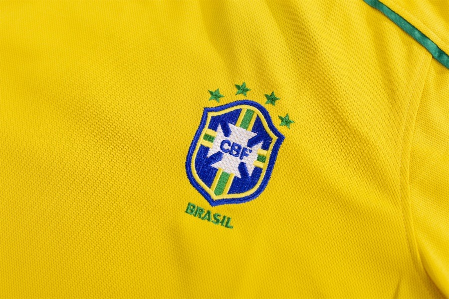 CAFU #2 Retro Brazil Home Jersey World Cup 1998