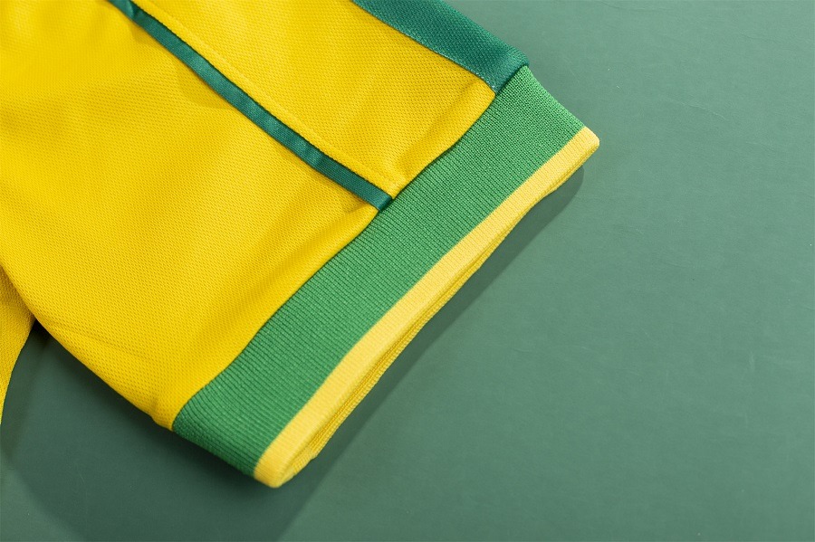 Ronaldo #9 Retro Brazil Home Jersey World Cup 1998