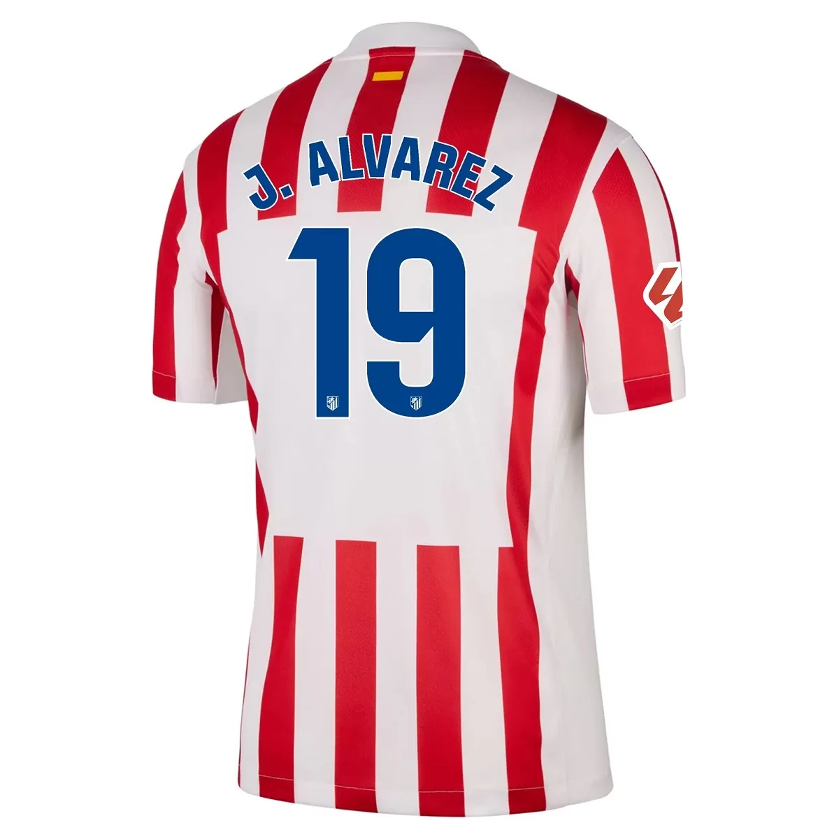 J.ALVAREZ #19 Atletico Madrid Home Jersey 2025/26