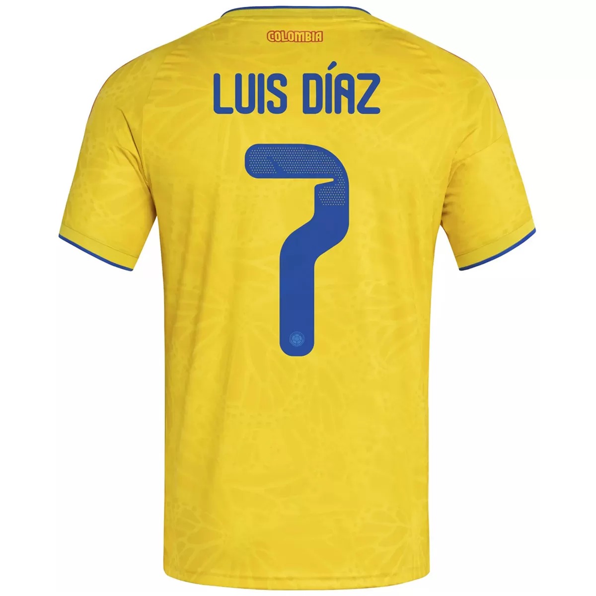 Luis Díaz #7 Colombia Home Jersey World Cup 2026