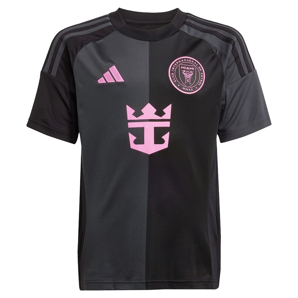 Inter Miami CF Lionel Messi adidas Black 2025 The Fortitude Kit Replica Player Jersey